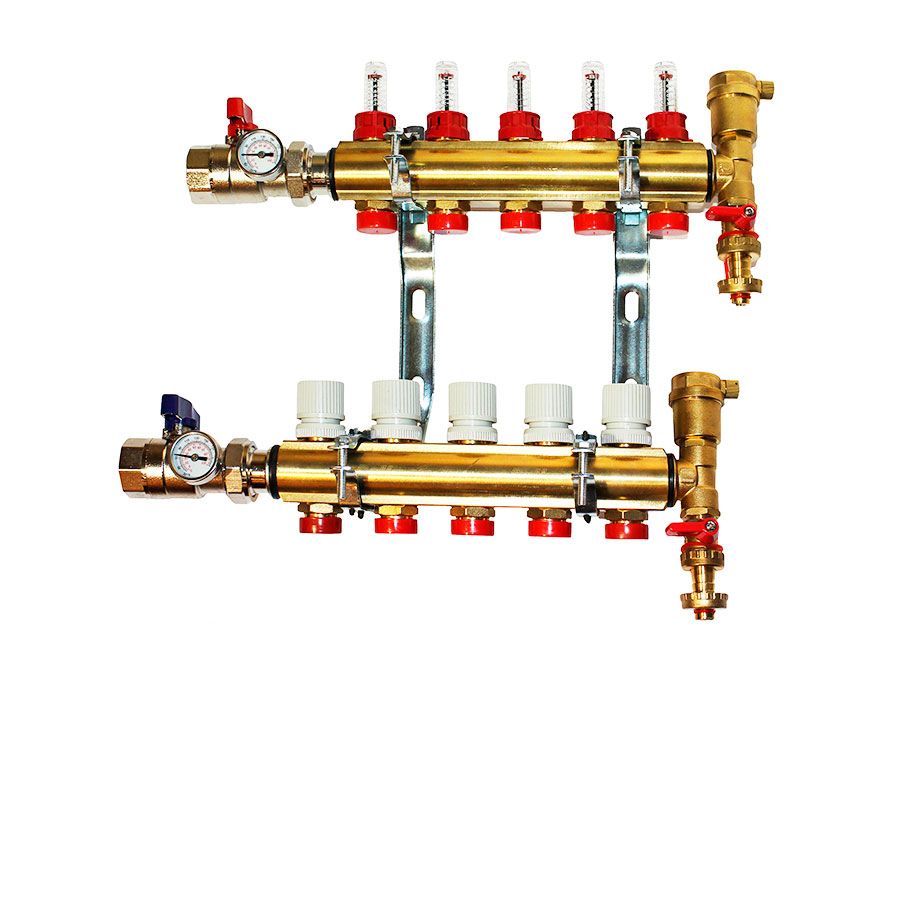 Accesorios de todo tipo para instalaciones de piso radiante