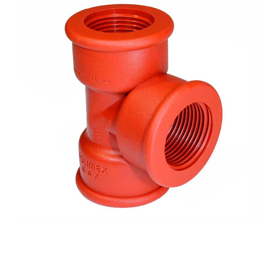 Accesorios roscados grandes para instalaciones sanitarias