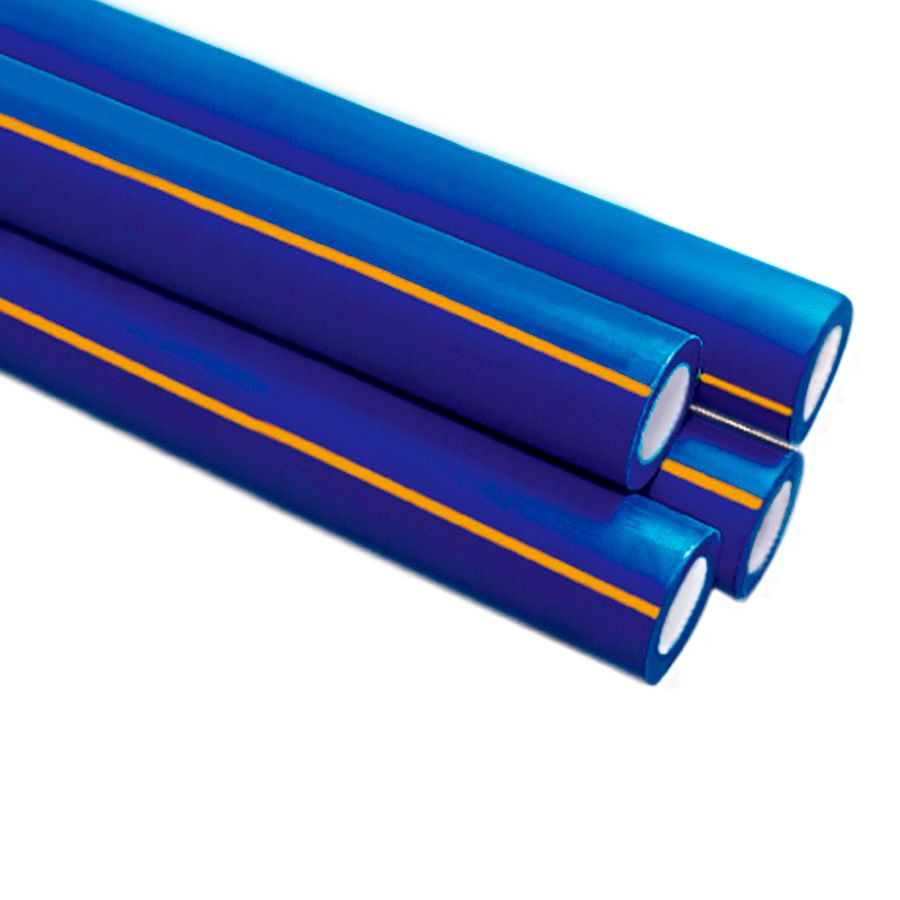 Tubos Azul fusión de todo tipo para instalaciones sanitarias y aire comprimido